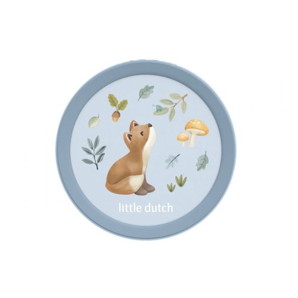 LITTLE DUTCH BOX NA OVOCE S VIDLIČKOU FOREST FRIENDS - KRABIČKY NA SVAČINU - KRMENÍ