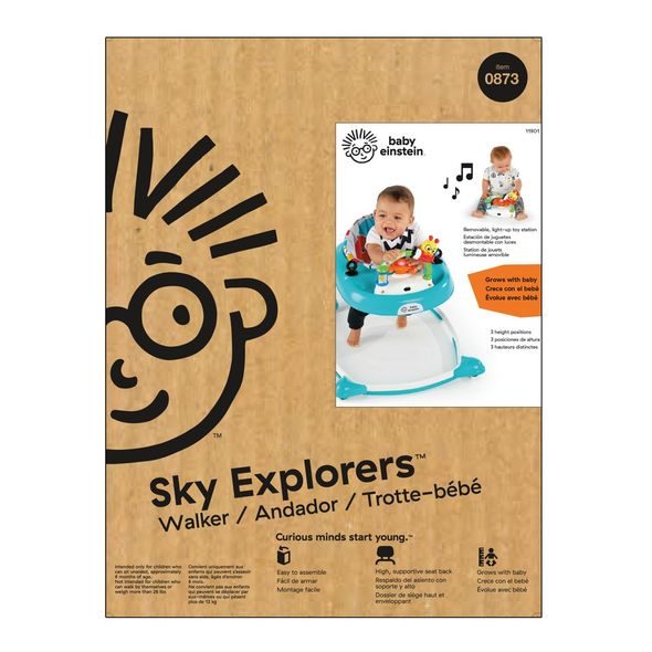 BABY EINSTEIN CHODÍTKO SKY EXPLORERS WALKER™ 6M+ DO 12 KG - CHODÍTKA - PRO DĚTI
