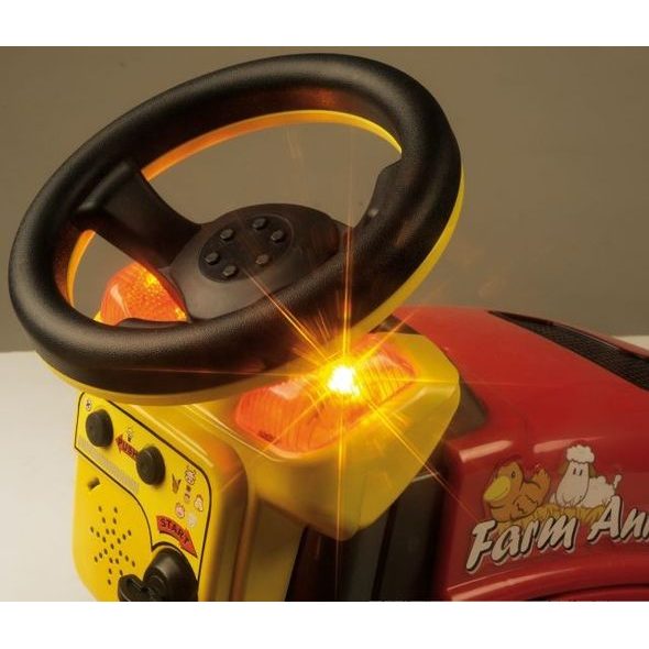 PEGPÉREGO FARM ANIMALS A BACKHOE LOADER 6V - ELEKTRICKÁ VOZÍTKA - PRO DĚTI