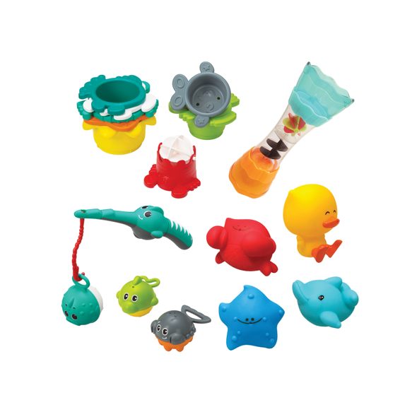 INFANTINO SADA HRAČEK DO KOUPELE SPLISH AND SPLASH - HRAČKY DO VANY - PRO DĚTI