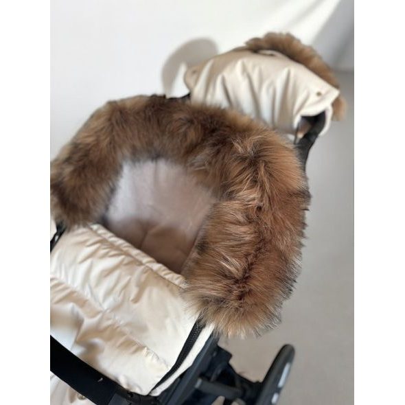 EMITEX FUSAK COMBI SOFT LIGHT BEIGE - FUSAKY DO KOČÁRKU - KOČÁRKY A PŘÍSLUŠENSTVÍ