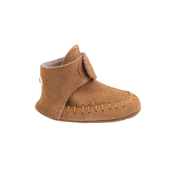 LODGER WALKER MOCCASIN COGNAC 6 - 12 MĚSÍCŮ - BOTIČKY - PRO DĚTI