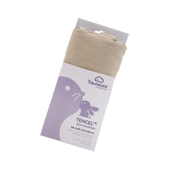 TRÄUMELAND PROSTĚRADLO TENCEL UNI TAUPE - PROSTĚRADLA - SPINKÁNÍ