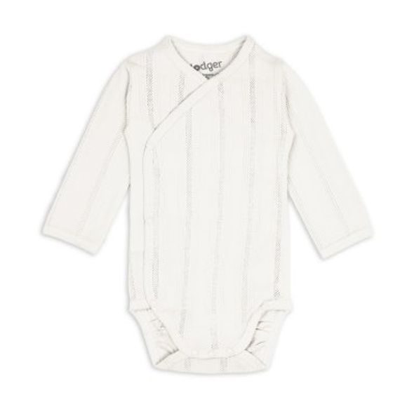 LODGER BODY S DLOUHÝM RUKÁVEM POINTELLE CREAM VEL. 68 - BODY - PRO DĚTI