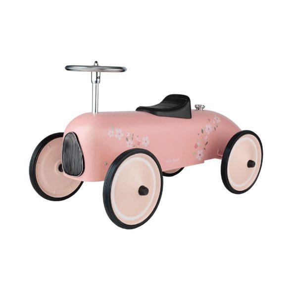 LITTLE DUTCH ODRÁŽEDLO RETRO AUTO PINK - DĚTSKÁ ODRÁŽEDLA - PRO DĚTI