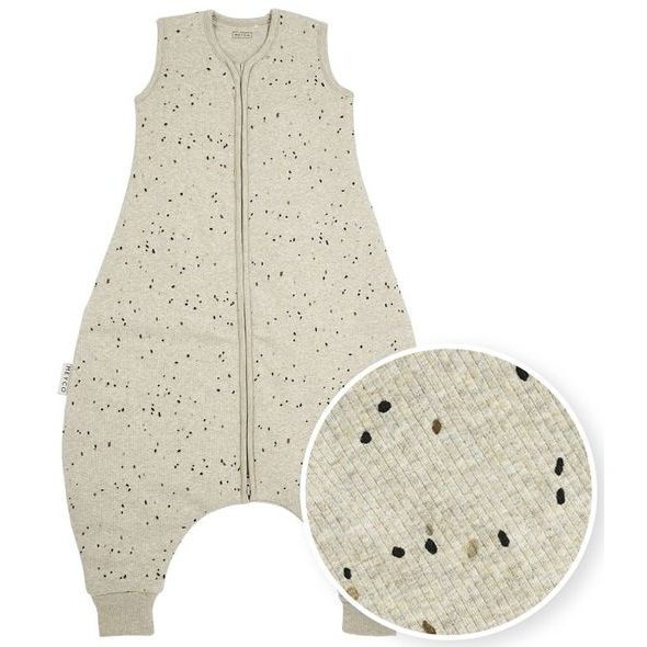 MEYCO JUMPER RIB MINI SPOT VEL.104 - SAND MELANGE - SPACÍ PYTLE - SPINKÁNÍ