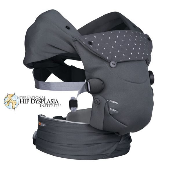 BESAFE IZI HAVEN NEWBORN ANTHRACITE FOREST - ERGONOMICKÁ NOSÍTKA - NOŠENÍ & SPORT