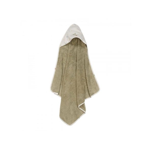 LITTLE DUTCH OSUŠKA S KAPUCÍ 100X100 CM FARMA - OSUŠKY A DĚTSKÉ ŽUPANY - KOUPÁNÍ A ZDRAVÍ