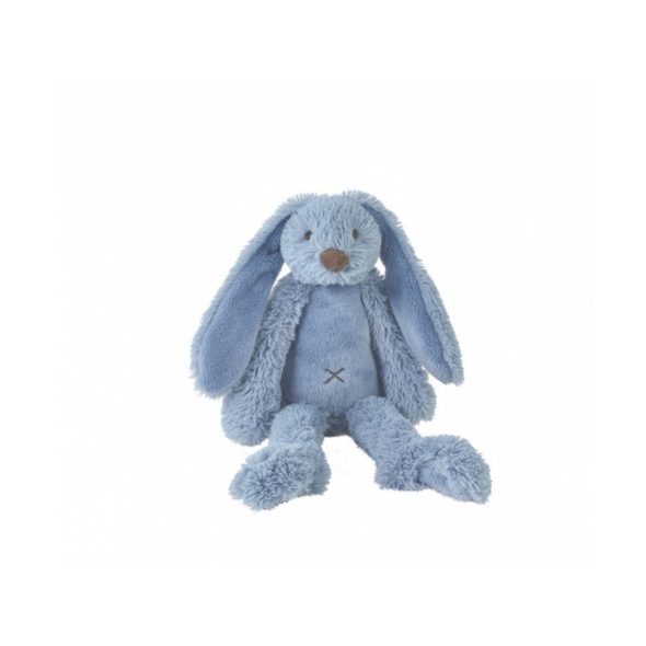 HAPPY HORSE KRÁLÍČEK RICHIE SYTĚ MODRÝ - MALÉ HRAČKY DO RUČIČKY - PRO DĚTI