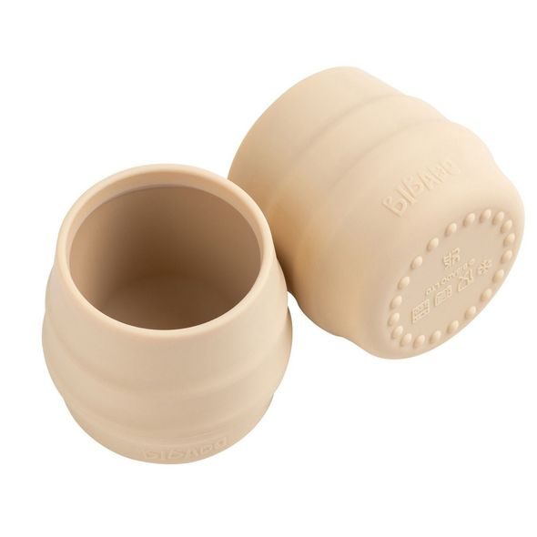 BIBADO SIPPIT TRÉNINKOVÝ HRNEČEK 2 KS FAWN - DĚTSKÉ HRNEČKY - KRMENÍ