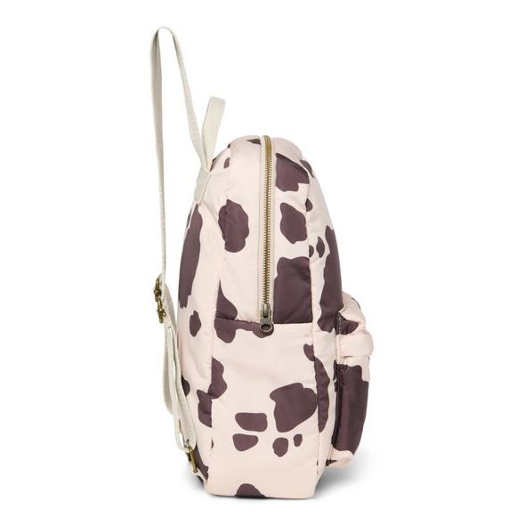 STUDIO NOOS PUFFY MIDI BACKPACK BATŮŽEK S PŘEDNÍ KAPSOU HOLY COW BROWNISH - BATOHY A TAŠKY - PRO DĚTI