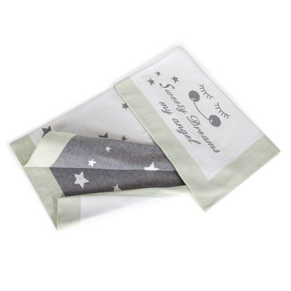 CEBA BABY PLETENÁ DEKA V DÁRKOVÉM BALENÍ (90X90) - DĚTSKÉ DEKY PRO MIMINKA - SPINKÁNÍ