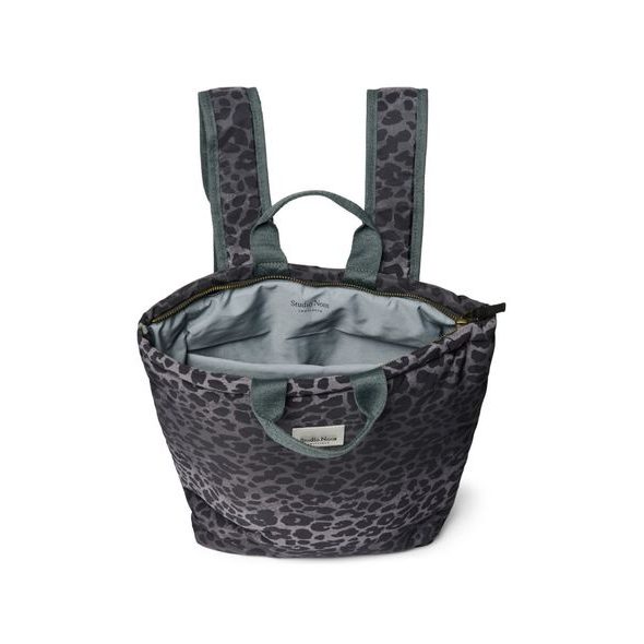 STUDIO NOOS PUFFY ADULT BACKPACK BATOH BLACK LEOPARD - ORGANIZÉRY A KOŠÍKY - KOČÁRKY A PŘÍSLUŠENSTVÍ