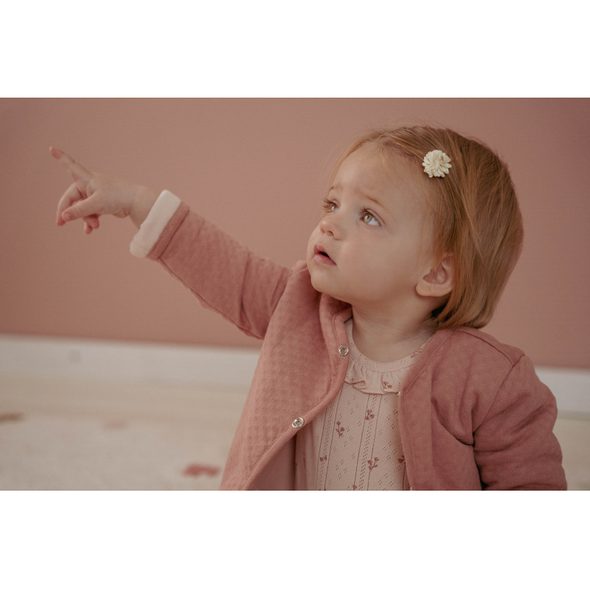 LITTLE DUTCH KABÁTEK OBOUSTRANNÝ PINK BLUSH VEL. 68 - KABÁTKY, MIKINKY - PRO DĚTI