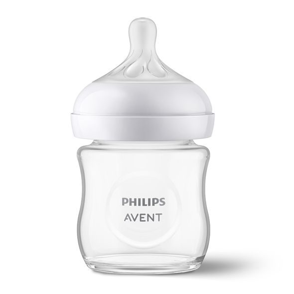 PHILIPS AVENT LÁHEV NATURAL RESPONSE SKLENĚNÁ 120 ML, 0M+ - KOJENECKÉ LAHVE - KRMENÍ