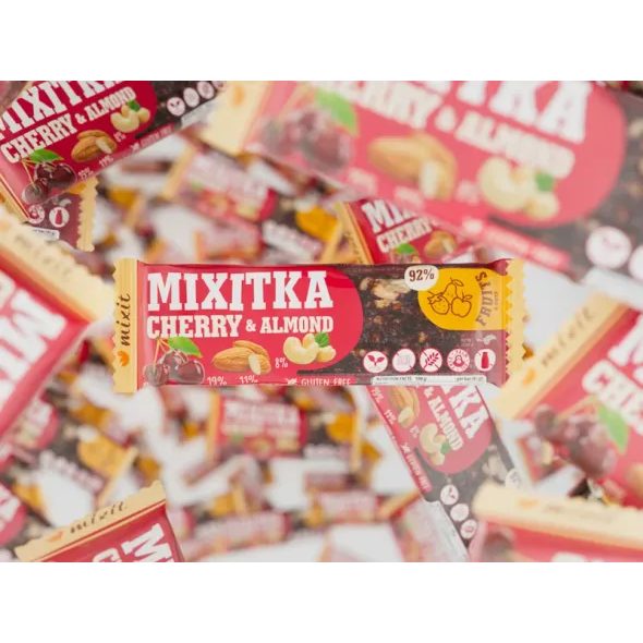 MIXITKY BEZ LEPKU – TŘEŠEŇ + MANDLE - SLADKÉ ZOBÁNÍ - PRO MAMINKY