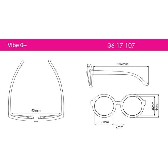 REAL SHADES SLUNEČNÍ BRÝLE VIBE 0+ - SLUNEČNÍ BRÝLE - PRO DĚTI