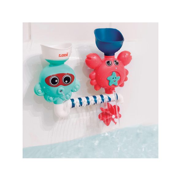 LUDI VODNÍ MLÝNEK S POTRUBÍM AQUAGAME - HRAČKY DO VANY - PRO DĚTI