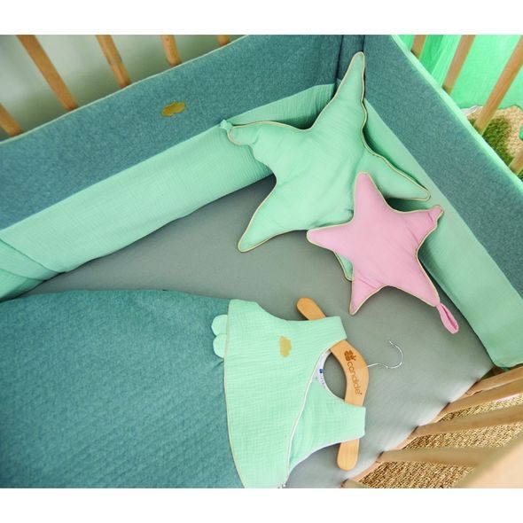 CANDIDE MANTINEL DO POSTÝLKY JERSEY ZELENÝ - MANTINELY - SPINKÁNÍ