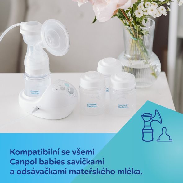 CANPOL BABIES SADA LAHVÍ NA SKLADOVÁNÍ MLÉKA 3X120ML - USKLADNĚNÍ MATEŘSKÉHO MLÉKA - KRMENÍ