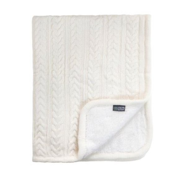 VINTER & BLOOM DEKA CUDDLY IVORY - DĚTSKÉ DEKY PRO MIMINKA - SPINKÁNÍ