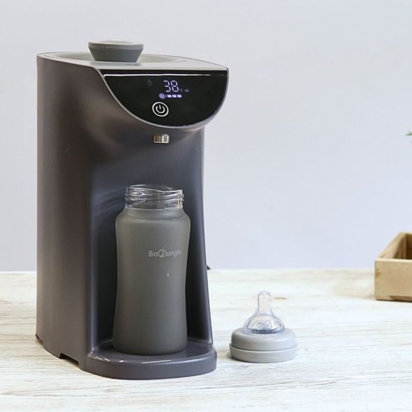 BO JUNGLE OHŘÍVAČ A DÁVKOVAČ VODY WARMING STATION SHADY GREY - KUCHYŇSKÉ PŘÍSTROJE - KRMENÍ