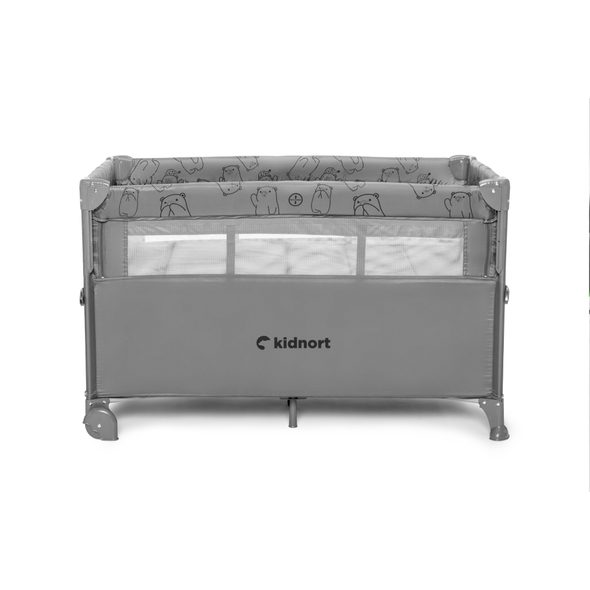 KIDNORT CESTOVNÍ POSTÝLKA KIDNORT NÄSTE SVĚTLE ŠEDÁ - CESTOVNÍ POSTÝLKY - SPINKÁNÍ