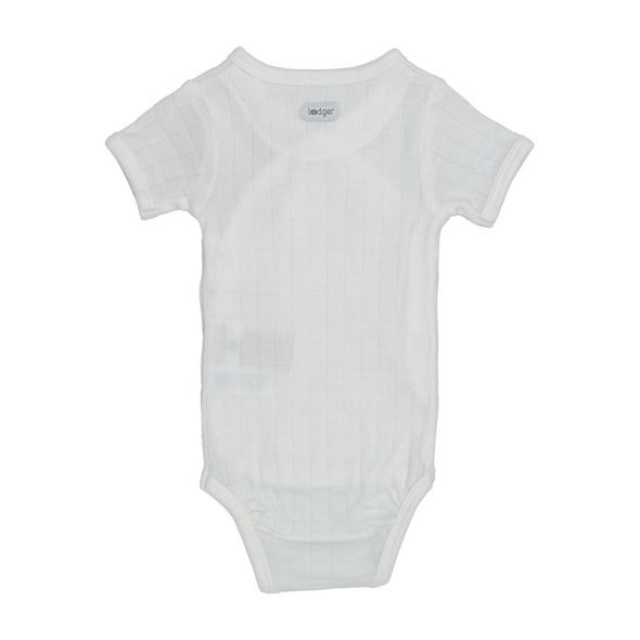 LODGER ROMPER SS SOLID CLOUD DANCER 56 - BODY - PRO DĚTI