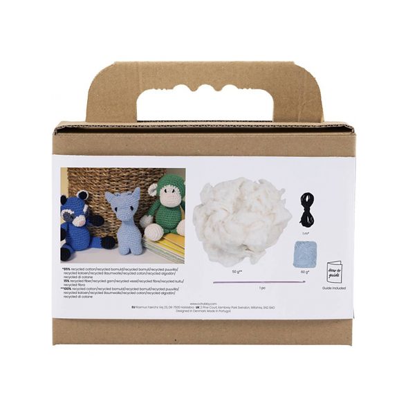 CREATIV COMPANY SADA NA HÁČKOVÁNÍ AMIGURUMI ŽIRAFA - NAVLÉKÁNÍ - PRO DĚTI