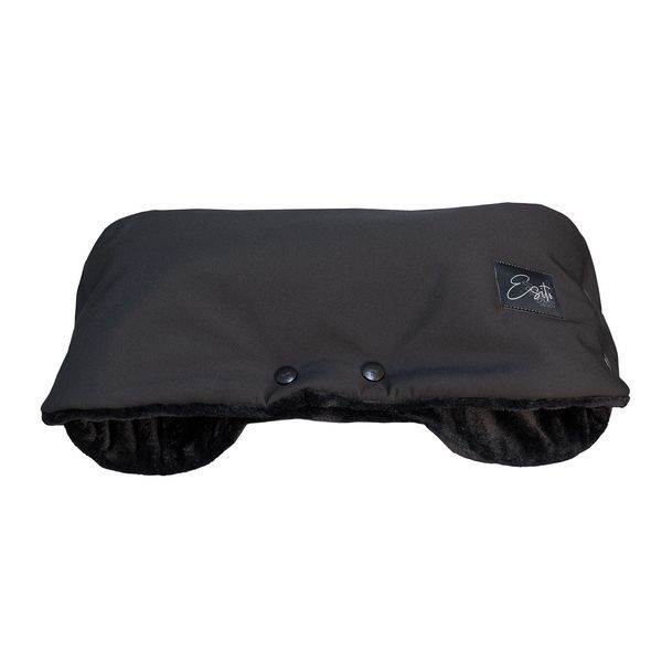 ESITO RUKÁVNÍK NA KOČÁREK MIKROPLYŠ SOFTSHELL BLACK - 45 X 53 CM / ČERNÁ - RUKÁVNÍKY NA KOČÁREK - KOČÁRKY A PŘÍSLUŠENSTVÍ