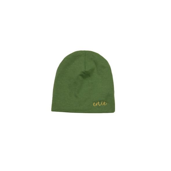 ENIE BABY DĚTSKÁ ČEPICE BAMBOO 9-12M KHAKI - ČEPIČKY A KLOBOUČKY - PRO DĚTI