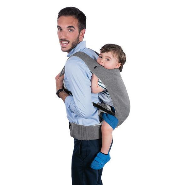 CHICCO NOSÍTKO DĚTSKÉ MYAMAKI COMPLETE - GREY STRIPES - KLOKANKY A ŠÁTKY - NOŠENÍ & SPORT