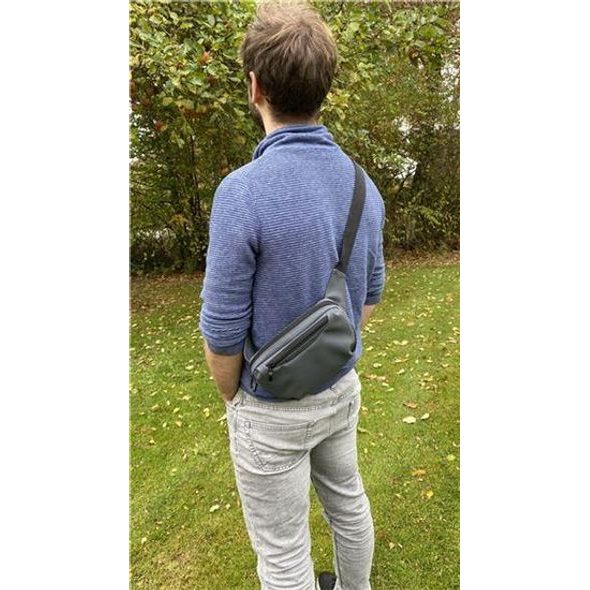 BABYDAN ON-THE-GO BAG PŘEBALOVACÍ CROSSBODY TAŠKA GREY - PŘEBALOVACÍ TAŠKY - KOČÁRKY A PŘÍSLUŠENSTVÍ