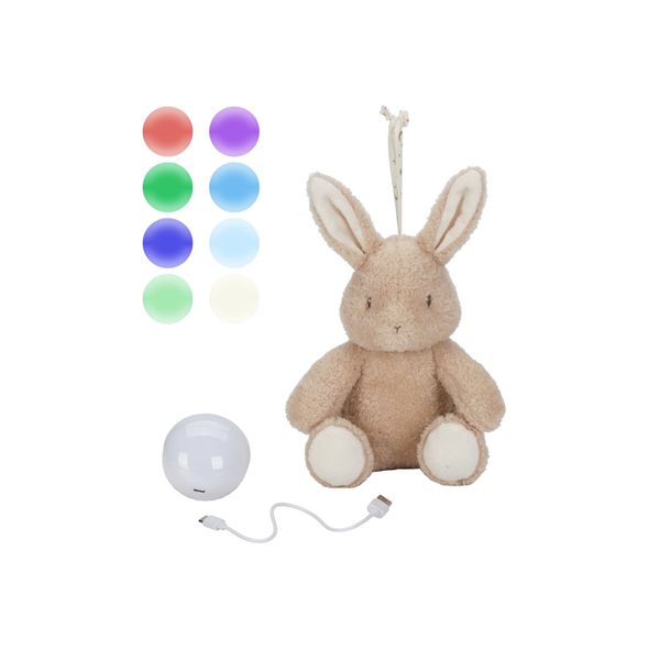LITTLE DUTCH USÍNÁČEK KRÁLÍČEK NEWBORN NATURALS - LITTLE DUTCH - PRO DĚTI