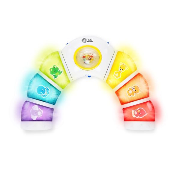 BABY EINSTEIN AKTIVNÍ SVÍTÍCÍ PANEL GLOW & DISCOVER LIGHT BAR™ 3M+ - HUDOBNÉ HRAČKY - PRO DĚTI