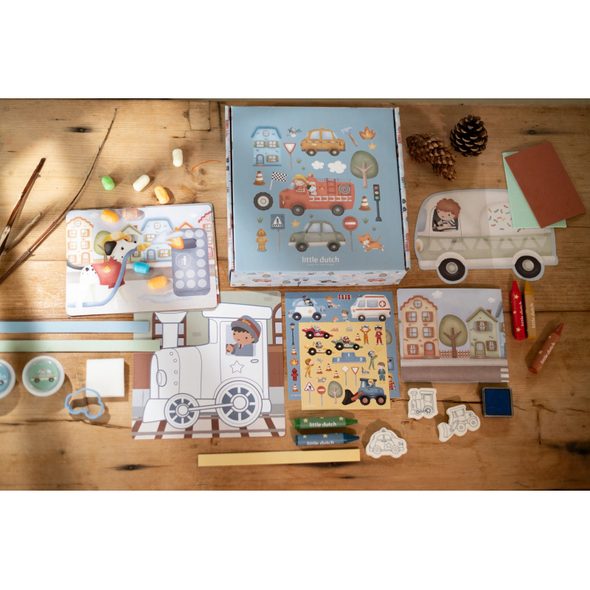 LITTLE DUTCH KREATIVNÍ SADA XL JIM & FRIENDS - LITTLE DUTCH - PRO DĚTI