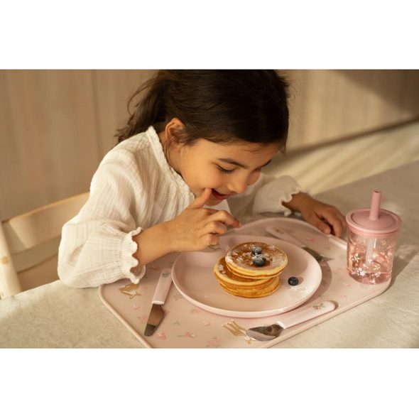 LITTLE DUTCH DĚTSKÝ TALÍŘ FAIRY GARDEN - MISKY, TALÍŘKY A PODLOŽKY - KRMENÍ