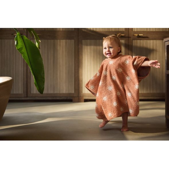 JOLLEIN OSUŠKA PONČO FROTÉ JACQUARD SUN - OSUŠKY A DĚTSKÉ ŽUPANY - KOUPÁNÍ A ZDRAVÍ