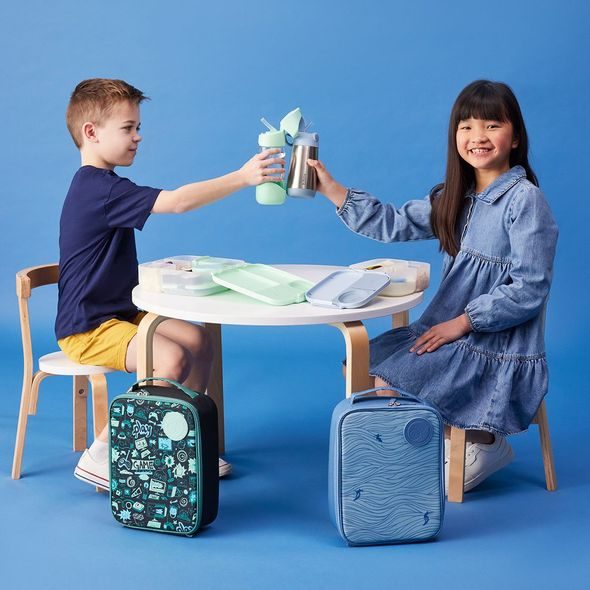 B.BOX LAHEV NA PITÍ S BRČKEM 450 ML - SPEARMINT - SPORTOVNÍ LAHVE - KRMENÍ