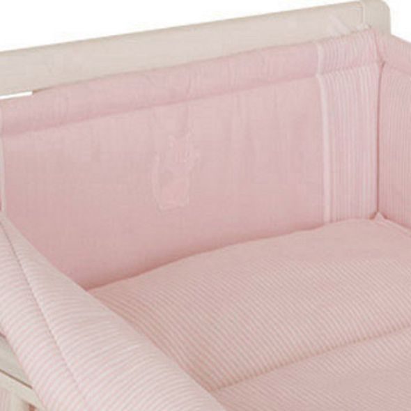 DĚTSKÉ POVLEČENÍ 3D SADA RIGA PINK - POVLEČENÍ DO POSTÝLKY - SPINKÁNÍ