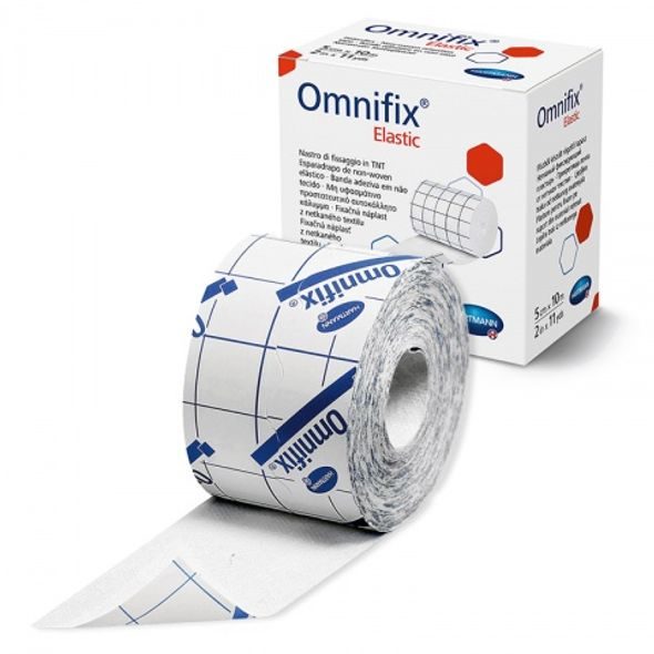 HARTMANN NÁPLAST FIXAČNÍ OMNIFIX ELASTIC 5 CM X 10 M 1 KS - NÁPLASTI - KOUPÁNÍ A ZDRAVÍ