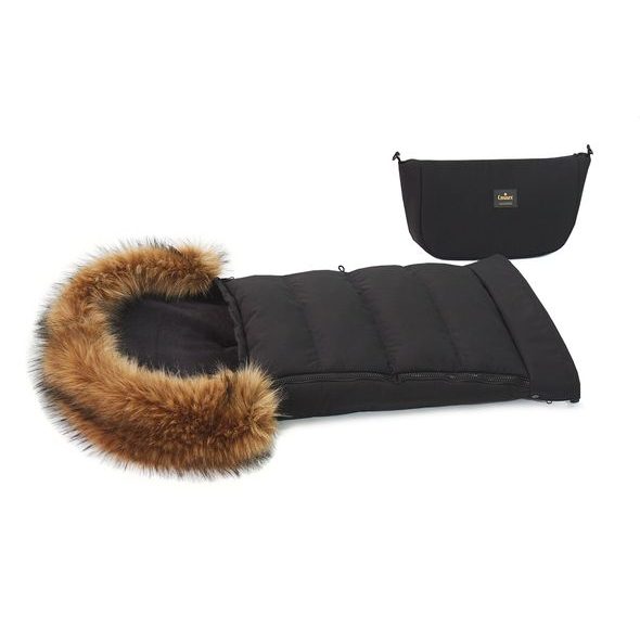 EMITEX FUSAK COMBI SOFT WILD BLACK - FUSAKY DO KOČÁRKU - KOČÁRKY A PŘÍSLUŠENSTVÍ