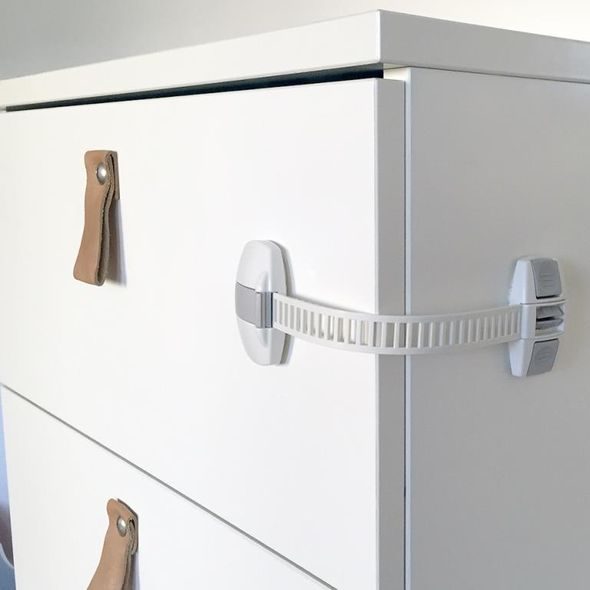 BABYDAN UNIVERZÁLNÍ UZÁVĚR MULTI PURPOSE LOCK, BIO - BEZPEČNOST DĚTÍ V DOMÁCNOSTI - KOUPÁNÍ A ZDRAVÍ