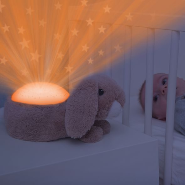 ZAZU KRÁLÍČEK RUBY - PROJEKTOR NOČNÍ OBLOHY S UKLIDŇUJÍCÍMI MELODIEMI - PROJEKTORY - SPINKÁNÍ