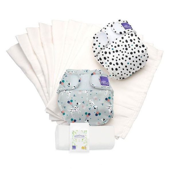 BAMBINO MIO SADA PLENEK MIOSOFT PET PARTY A VEL. 1 (DO 9 KG) - PLENKOVÉ KALHOTKY - PŘEBALOVÁNÍ