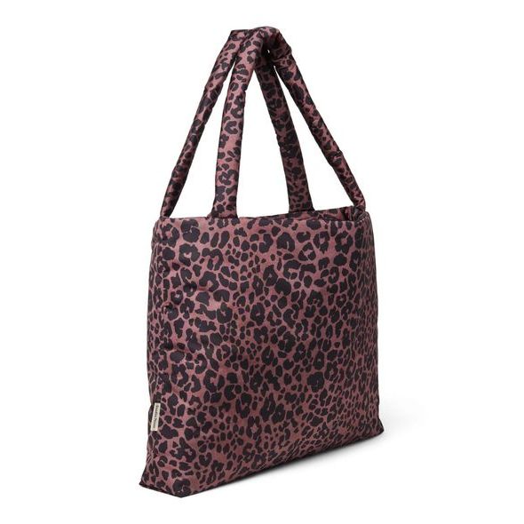 STUDIO NOOS PUFFY MOM BAG RED LEOPARD - ORGANIZÉRY A KOŠÍKY - KOČÁRKY A PŘÍSLUŠENSTVÍ