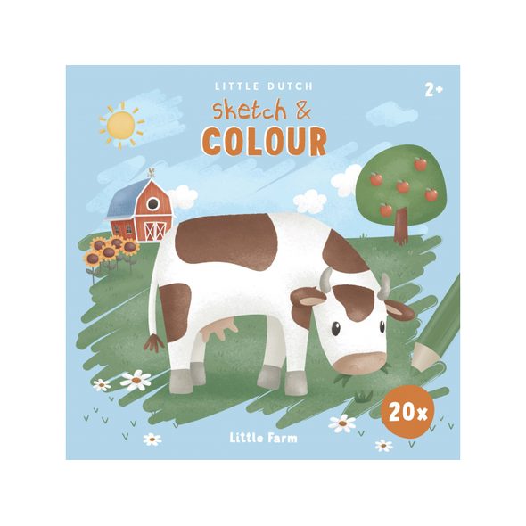 LITTLE DUTCH OMALOVÁNKY FARMA - FARMA - PRO DĚTI