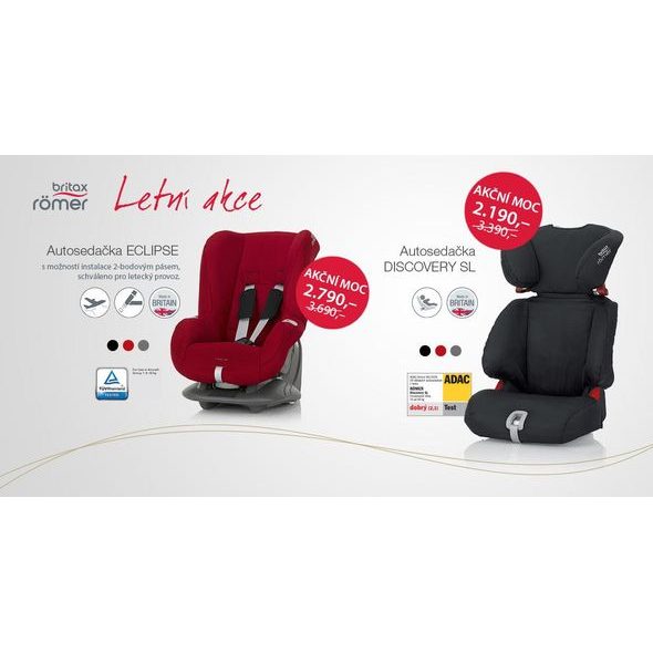 BRITAX RÖMER ECLIPSE 2021 - AUTOSEDAČKY 9-18KG - AUTOSEDAČKY A PŘÍSLUŠENSTVÍ