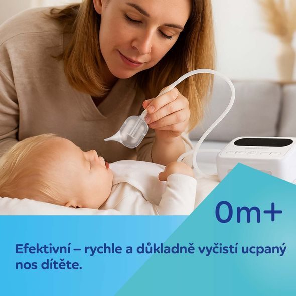 CANPOL BABIES ELEKTRICKÁ NOSNÍ ODSÁVAČKA NOSEO - ODSÁVAČKY HLENŮ - KOUPÁNÍ A ZDRAVÍ