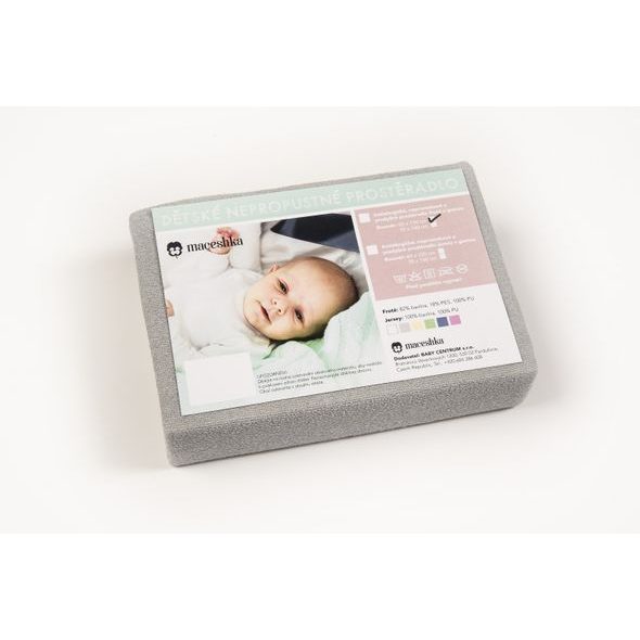 MACESHKA NEPROPUSTNÉ PROSTĚRADLO FROTÉ 120X60CM - PROSTĚRADLA - SPINKÁNÍ